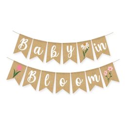 Baby in bloom sign