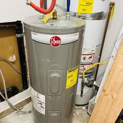 Water Heater Rheem 30 Gal Electric 