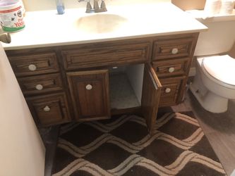 Cabniet an sink