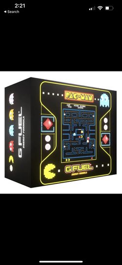 GFuel Pac-Man Limited Edition Box - Collectors Edition LIGHT UP BOX - Brand New 