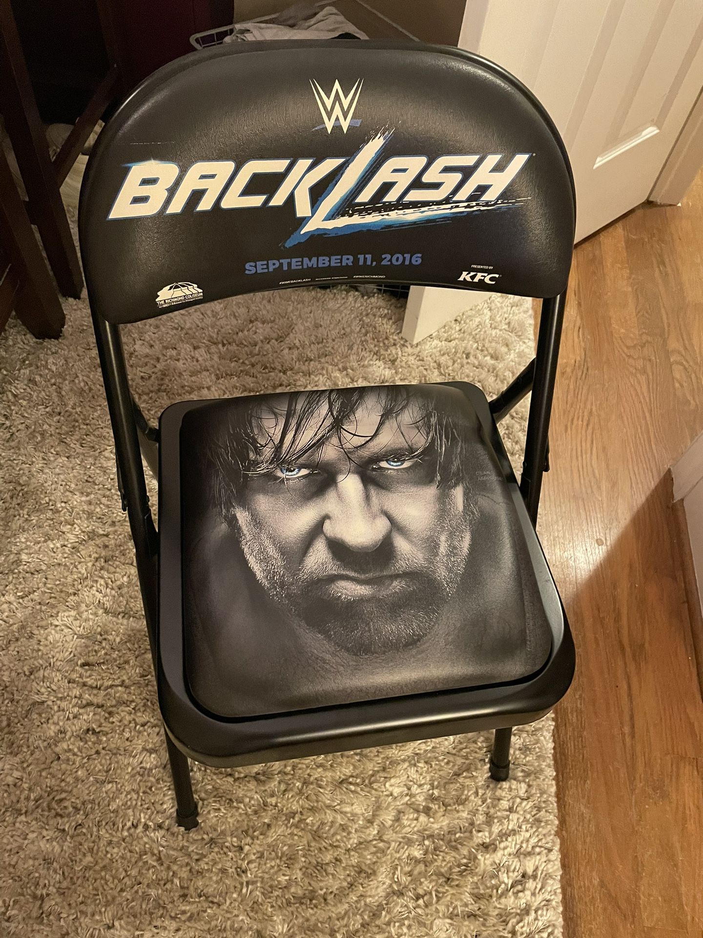 WWE ringside Chair Dean Ambrose 