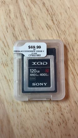 Sony SD card 120 GB