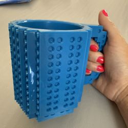 Lego Blue Mug
