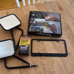 Jeep Wrangler Hardtop Hoist, Jeep Wrangler Doorless Side Windows, Jeep Trim Plastic Restorer, Wrangler License Plate Frame