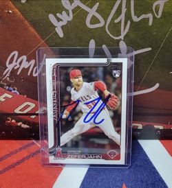 Ryan Zeferjahn Topps Rookie Baseball Card Autographs