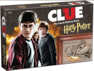 HASBRO HARRY POTTER EDITION OF CLUE THE BOARD GAME LIKE NEW!!