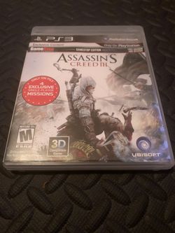 Assassin’s Creed 3 ps3