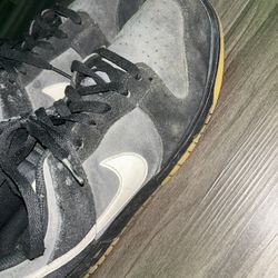 Nike Air Force 1s Black And Peanut Butter Bottoms