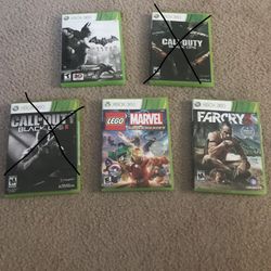 Xbox 360 Games (See Description)