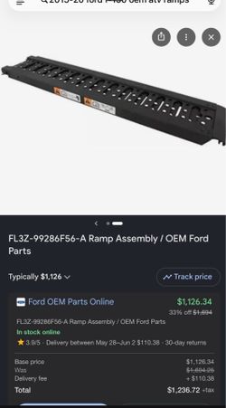 OEM Ford Bed Loading Ramps – Set of 2