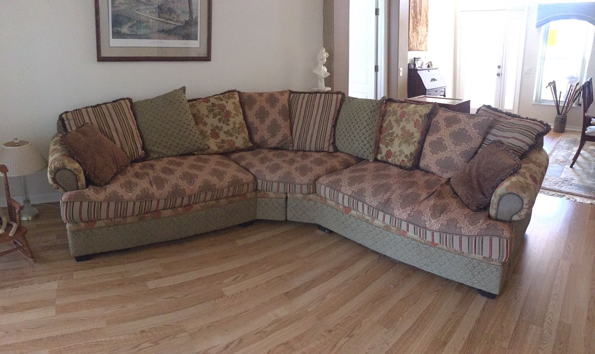 Large Down Sectional Couch