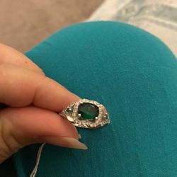 Real 925 Sterling Silver Wedding Ring Size 8