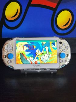 Light Blue & White PS Vita 2000