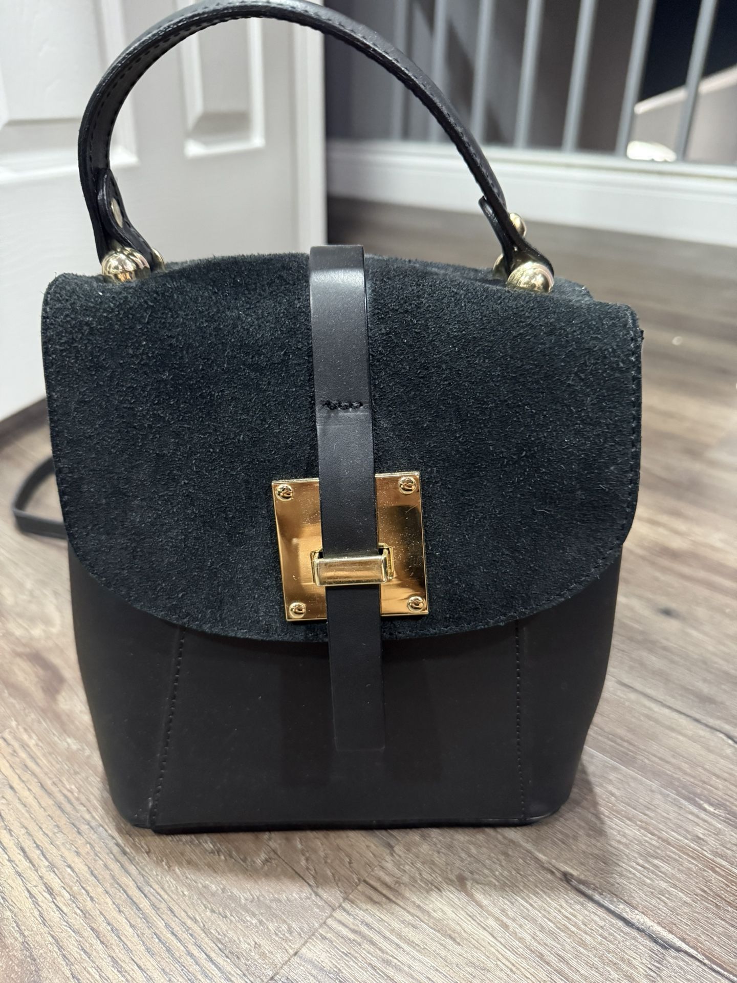 Black Purse Backpack