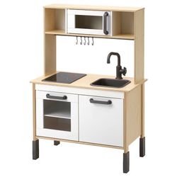 Play kitchen, birch, 28 3/8x15 3/4x42 7/8 "