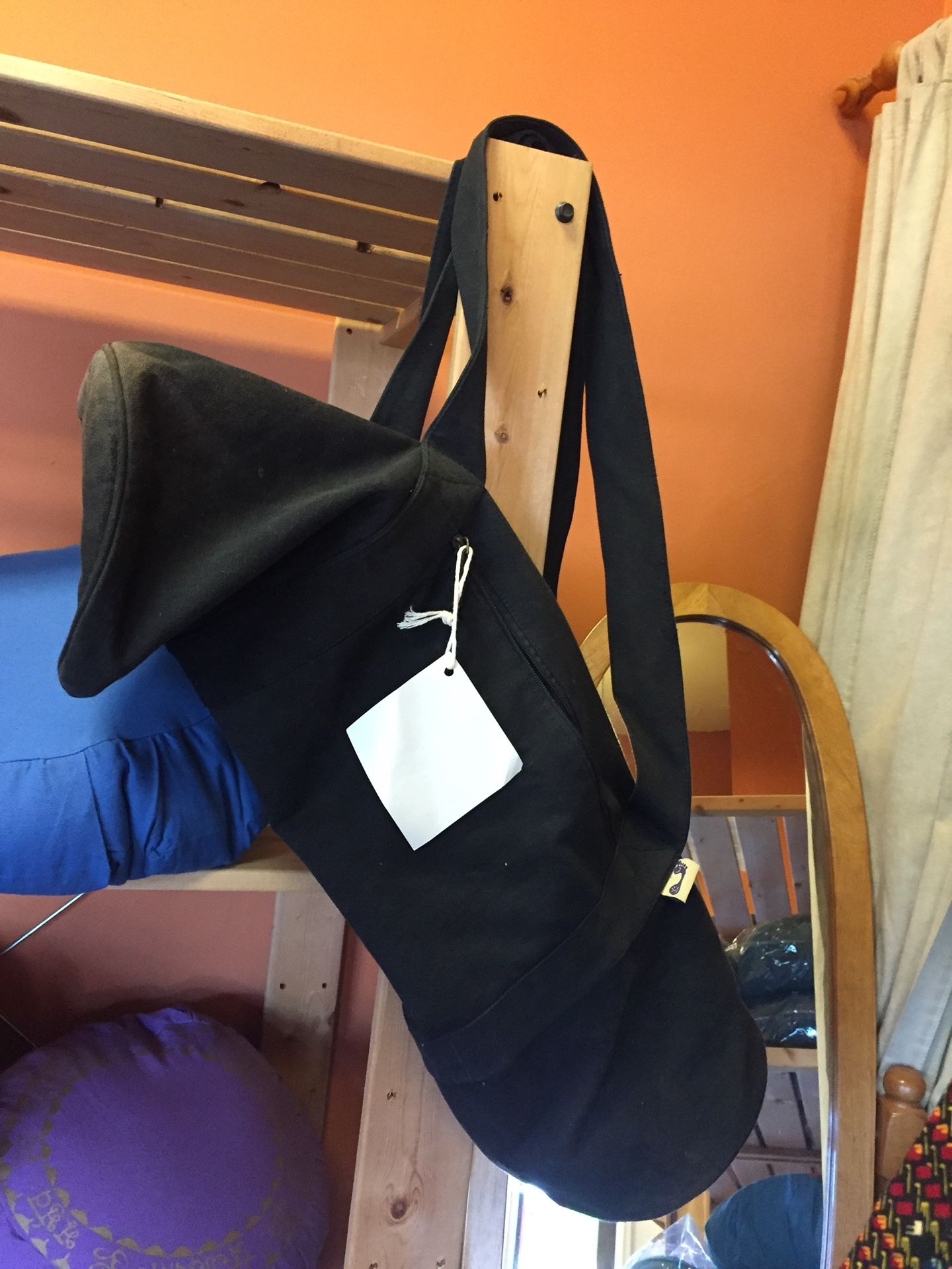 Yoga mat bag - luggage quality, heavy canvas, quality zippers