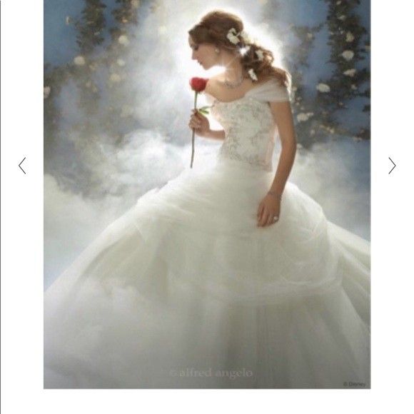 Alfred Angelo Disney Inspired Belle Wedding Dress