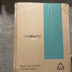 Table Lamps 2x 