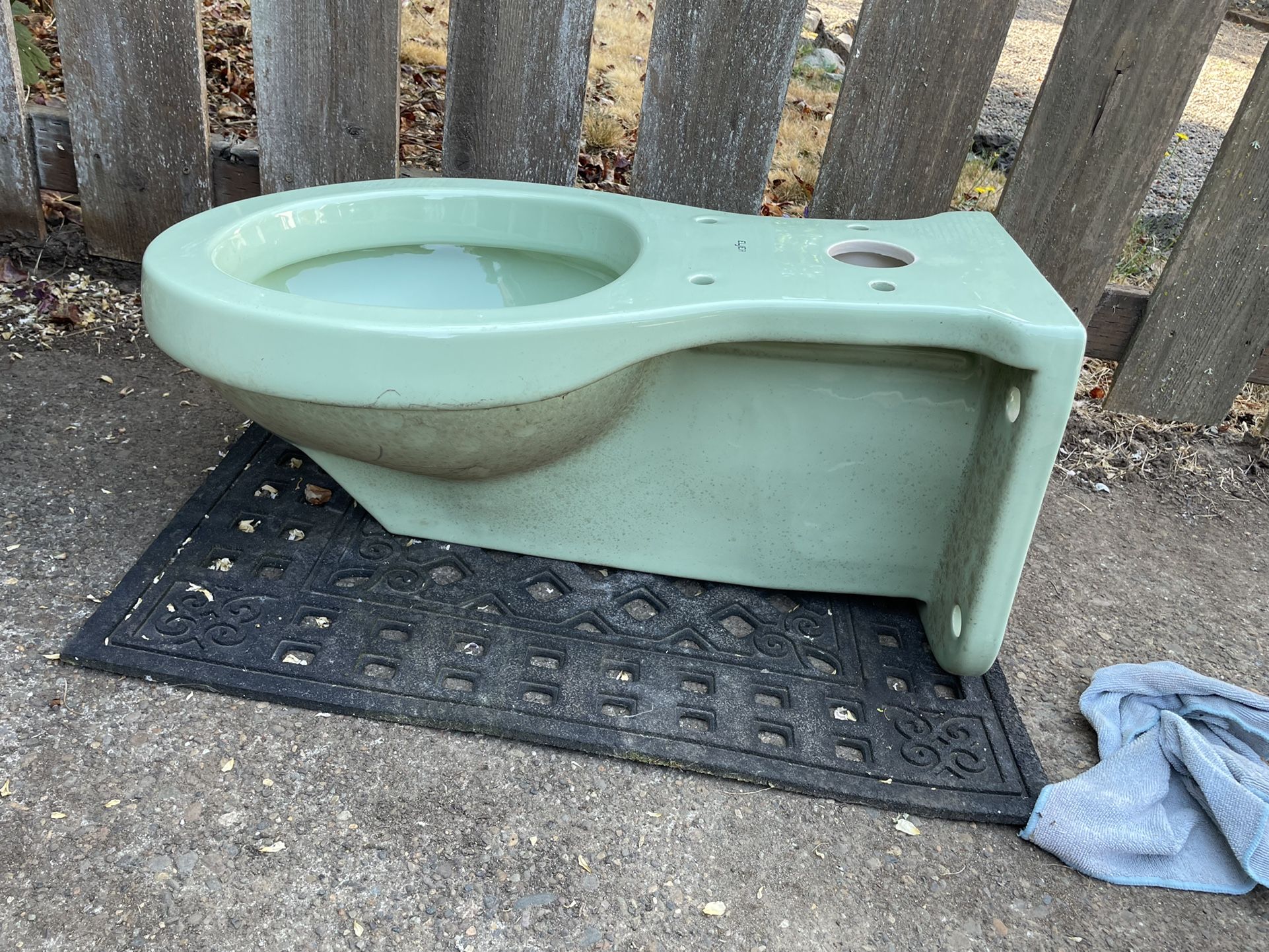 vintage toilet seat
