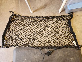 Convenience cargo net
 measuring 21" x 41"
