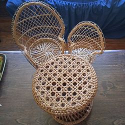 Wicker Doll / Plant Stands 
