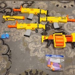 Huge Lot of Used Nerf Guns – Great Condition