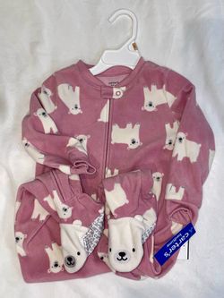 New 2T Carters Onesie pajama polar bear