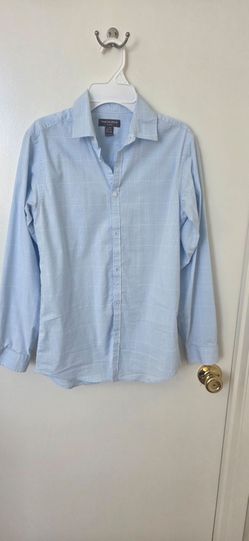 Van Heusen Flex Light Blue Dress Shirt boys L
