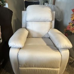 Korser Swivel Rocker Small Recliner Chair for Small Spaces for Living Room,Nursery,Beige