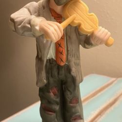 Emmett Kelly Hobo  Clown with Violin From Flambro Figurine 
