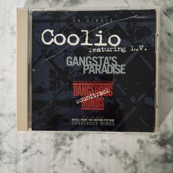 COOLIO feat. L.V. - Gangsta's Paradise (CD Single, Aug-1995, MCA Soundtracks)