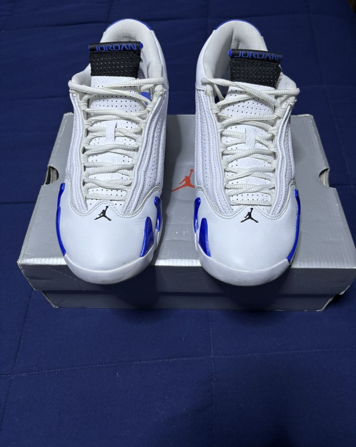 Jordan 14 Retro Hyper Royal 2020 Size 8.5