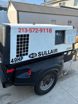 2012 Sullair  P185 Air Compressor  1800 Hrs