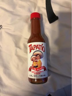 Fluffy Tapatio bottle