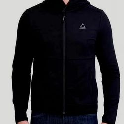 Men's Gerry Soft Black Zip-Up Jacket