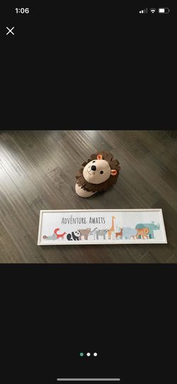 Baby Room Wall Decor - Art - Safari Wall Decor