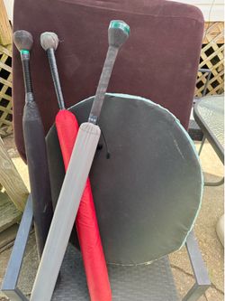LARP foam sword and shield combat set