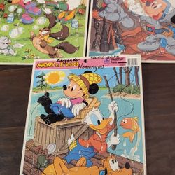 Vintage Disney Mickey Mouse & Friends puzzle