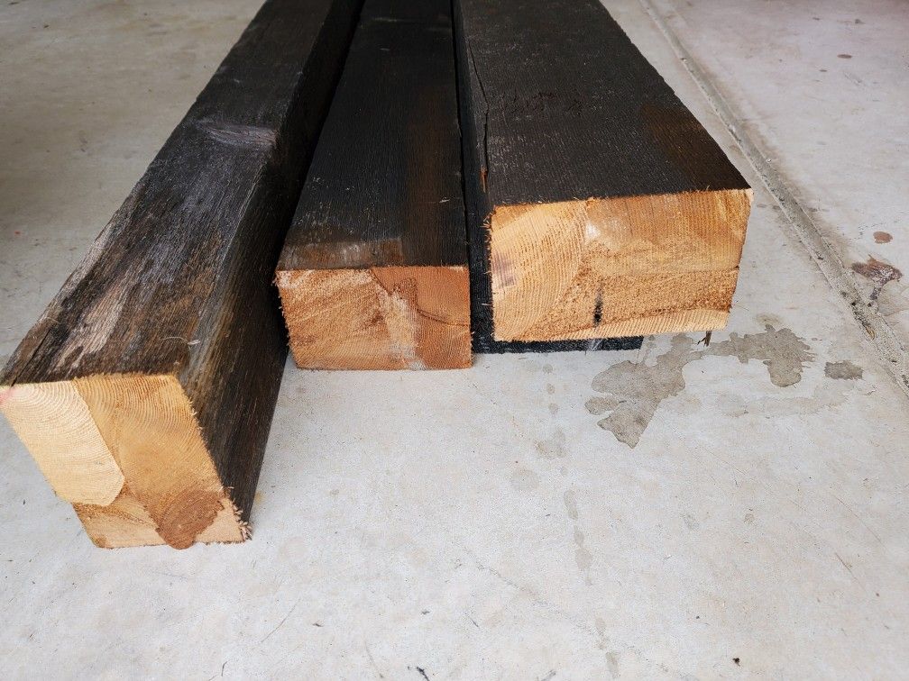 4 each 4x6 cedar post for Sale in San Antonio, TX OfferUp