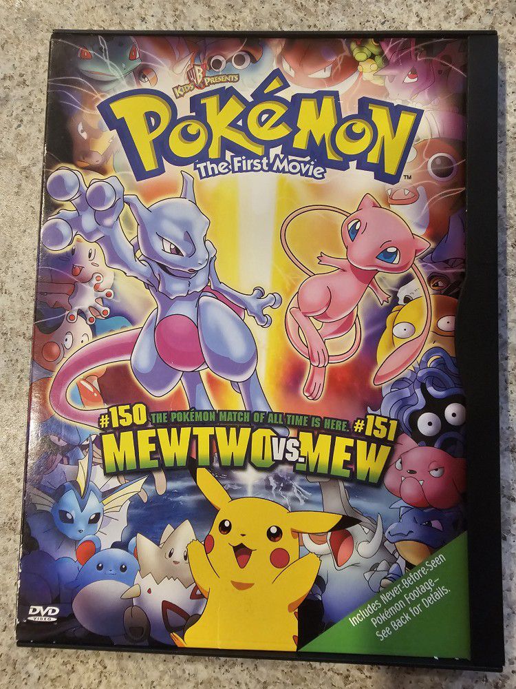 Pokemon The First Movie Meetwo VS. Mew