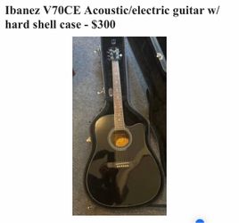 Ibanez V70CE Accoustic/electric guitar