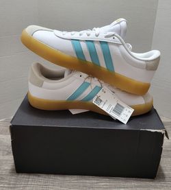 Adidas Sneakers White & Teal women 9.5