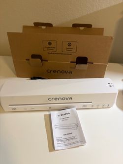 Laminator Machine, A4 Laminating Machine Hot & Cold, White