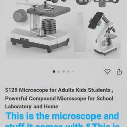 Brand New Microscope 