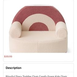 Blissful Soft Chair For Kids