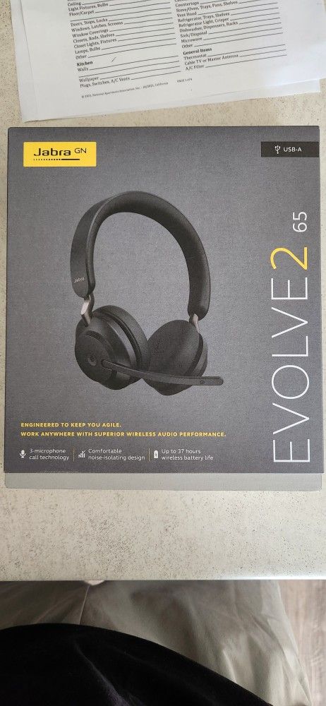 Jabra Evolve 2 Wireless Headset