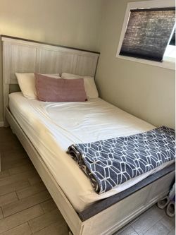 Queen bed frame