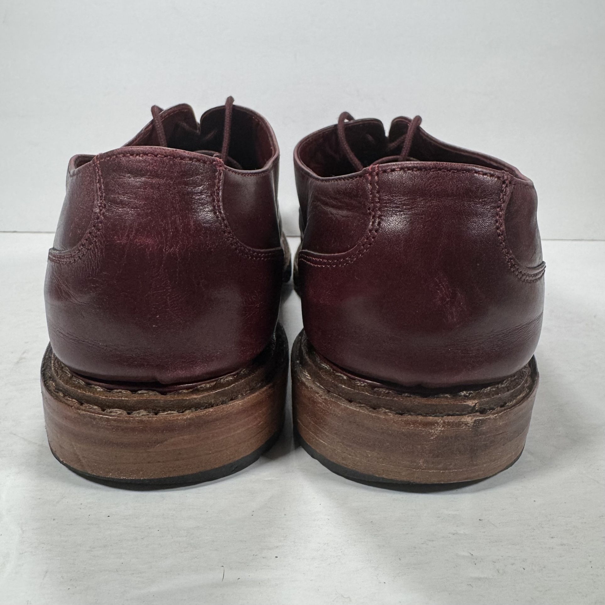 Robbins & Brooks Burgundy Leather Captoe Oxford Dress Shoes Men Size 12 Robbins & Brooks Burgundy Leather Captoe Oxford Dress Shoes  main image 3
