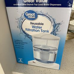 Reusable Water Filtration Tank