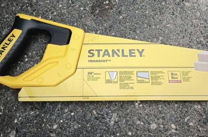 NEVER USED - 20" Stanley Wood Saw